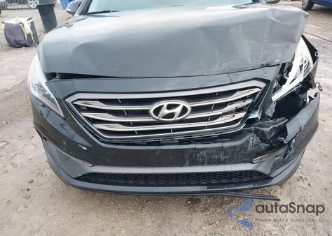 2017 Hyundai Sonata Sport из США, поврежденный, VIN 5NPE34AF0HH436949